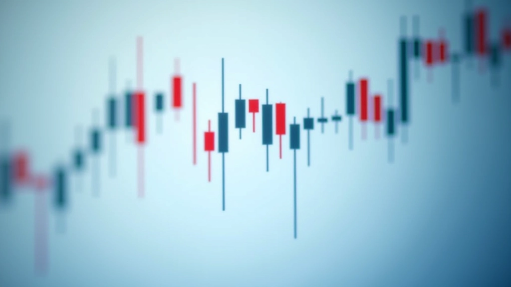 Candlestick chart showing multiple price bars with wicks and bodies illustrating open, high, low, and close price levels
